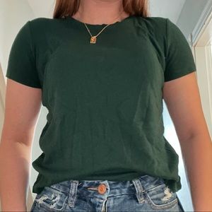 American Eagle Forest Green Top
